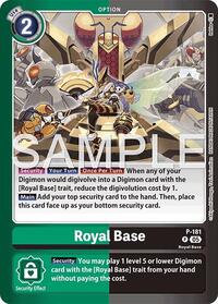 Royal Base #P-181 P