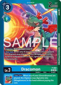 Dracomon #P-092 P