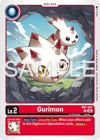 Gurimon (Reprint) #RB1-001 C