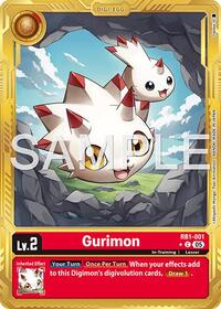 Gurimon (Gold Border) #RB1-001 C