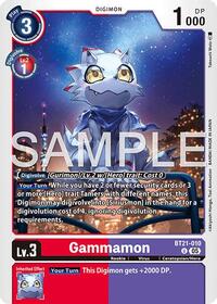 Gammamon - BT21-010 (Reprint) #BT21-010 U