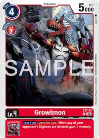 Growlmon - ST7-05 (Reprint) #ST7-05 R