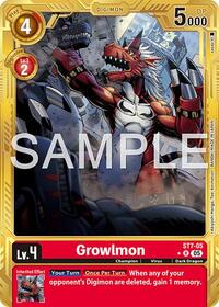 Growlmon - ST7-05 (Gold Border) #ST7-05 R
