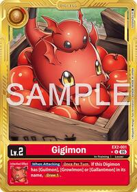 Gigimon (Gold Border) #EX2-001 U