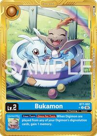 Bukamon (Gold Border) #BT7-002 U