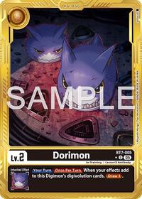 Dorimon (Gold Border) #BT7-005 U