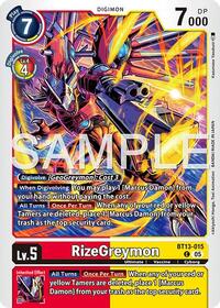 RizeGreymon - BT13-015 (Reprint) #BT13-015 C