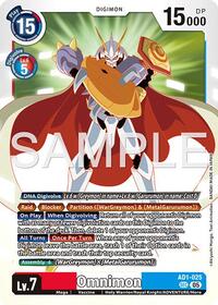 Omnimon - AD1-025 #AD1-025 SEC