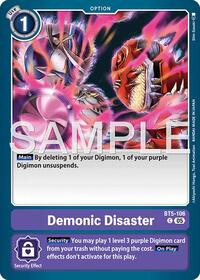 Demonic Disaster (Reprint) #BT5-106 C