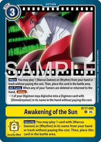 Awakening of the Sun (Reprint) #BT17-099 U