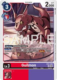 Guilmon - EX4-006 (Reprint) #EX4-006 C