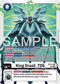 King Drasil_7D6 (Reprint) #BT13-007 SR