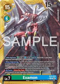 Examon (Gold Border) #EX3-074 SEC