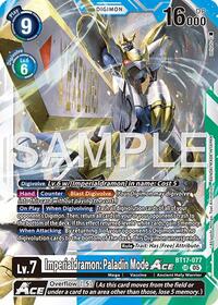 Imperialdramon: Paladin Mode ACE (Reprint) #BT17-077 SR