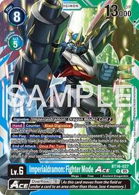 Imperialdramon: Fighter Mode ACE - BT16-027 (Reprint) #BT16-027 R