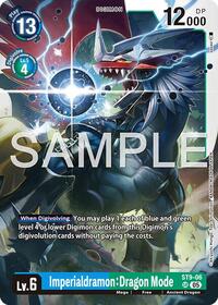 Imperialdramon: Dragon Mode - ST9-06 (Reprint) #ST9-06 SR