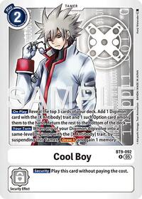 Cool Boy - BT9-092 (Reprint) #BT9-092 R