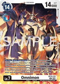 Omnimon - BT13-112 (Reprint) #BT13-112 SEC