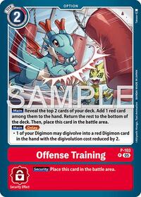 Offense Training (Reprint) #P-103 P