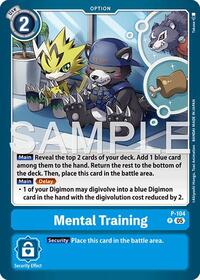 Mental Training (Reprint) #P-104 P
