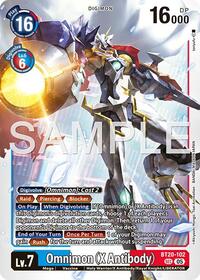Omnimon (X Antibody) (Reprint) #BT20-102 SEC