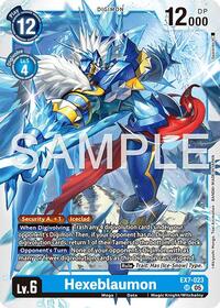 Hexeblaumon (Reprint) #EX7-023 SR