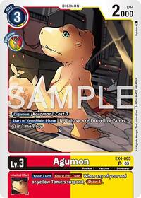 Agumon - EX4-005 (Reprint) #EX4-005 U