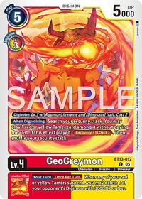Geogreymon - BT13-012 (Reprint) #BT13-012 C