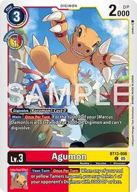 Agumon - BT13-008 (Reprint) #BT13-008 C