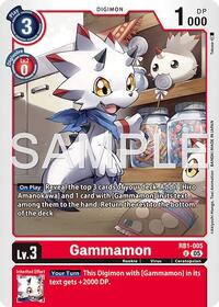 Gammamon - RB1-005 (Reprint) #RB1-005 U