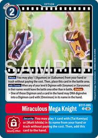 Miraculous Mega Knight (Reprint) #BT17-095 U