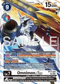 Omnimon ACE (Reprint) #BT17-078 SR