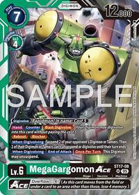 MegaGargomon ACE (Reprint) #ST17-08 SR
