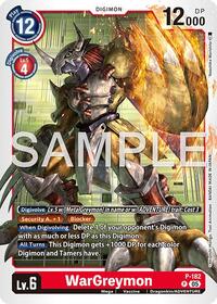WarGreymon - P-182 (Reprint) #P-182 P