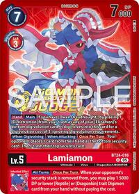 Lamiamon (Judge Pack 9) #BT24-016 U