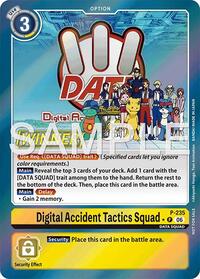 Digital Accident Tactics Squad (Store Tournament 2026 Vol. 2 Winner Pack) #P-235 P
