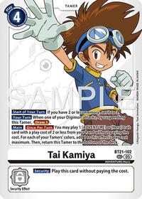 Tai Kamiya - BT21-102 (Reprint) #BT21-102 SEC