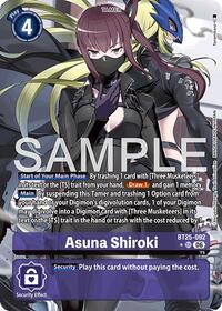 Asuna Shiroki (Alternate Art) #BT25-092 SR