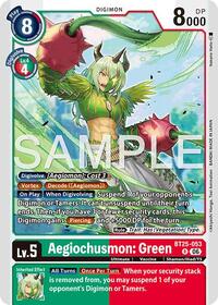 Aegiochusmon: Green #BT25-053 R