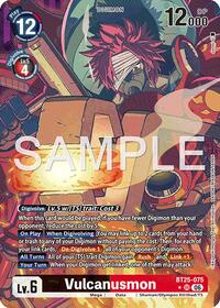 Vulcanusmon (Alternate Art) #BT25-075 SR