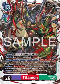 Titamon #BT25-084 SR