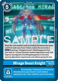 Mirage Beast Knight #BT25-096 C