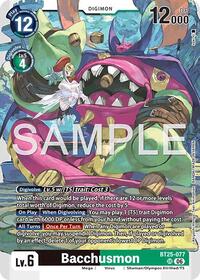 Bacchusmon #BT25-077 SR