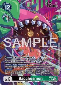 Bacchusmon (Alternate Art) #BT25-077 SR