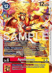 Apollomon #BT25-018 SR