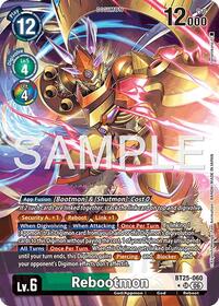 Rebootmon (Alternate Art) #BT25-060 SR