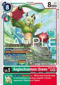 Aegiochusmon: Green #BT25-053 R