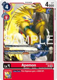 Apemon #EX12-012 C