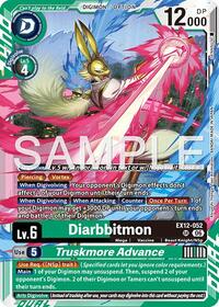 Diarbbitmon // Truskmore Advance #EX12-052 SR