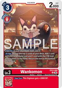 Wankomon #EX12-009 R